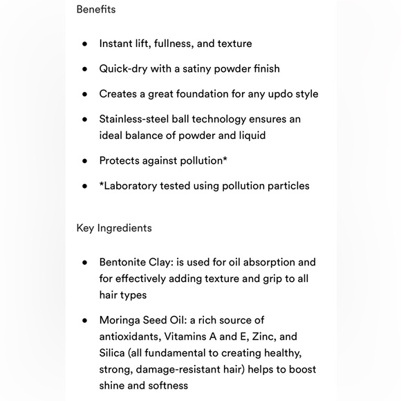 Joico Hair Shake Liquid-to-Powder Texturizer -new! - Picture 5 of 5